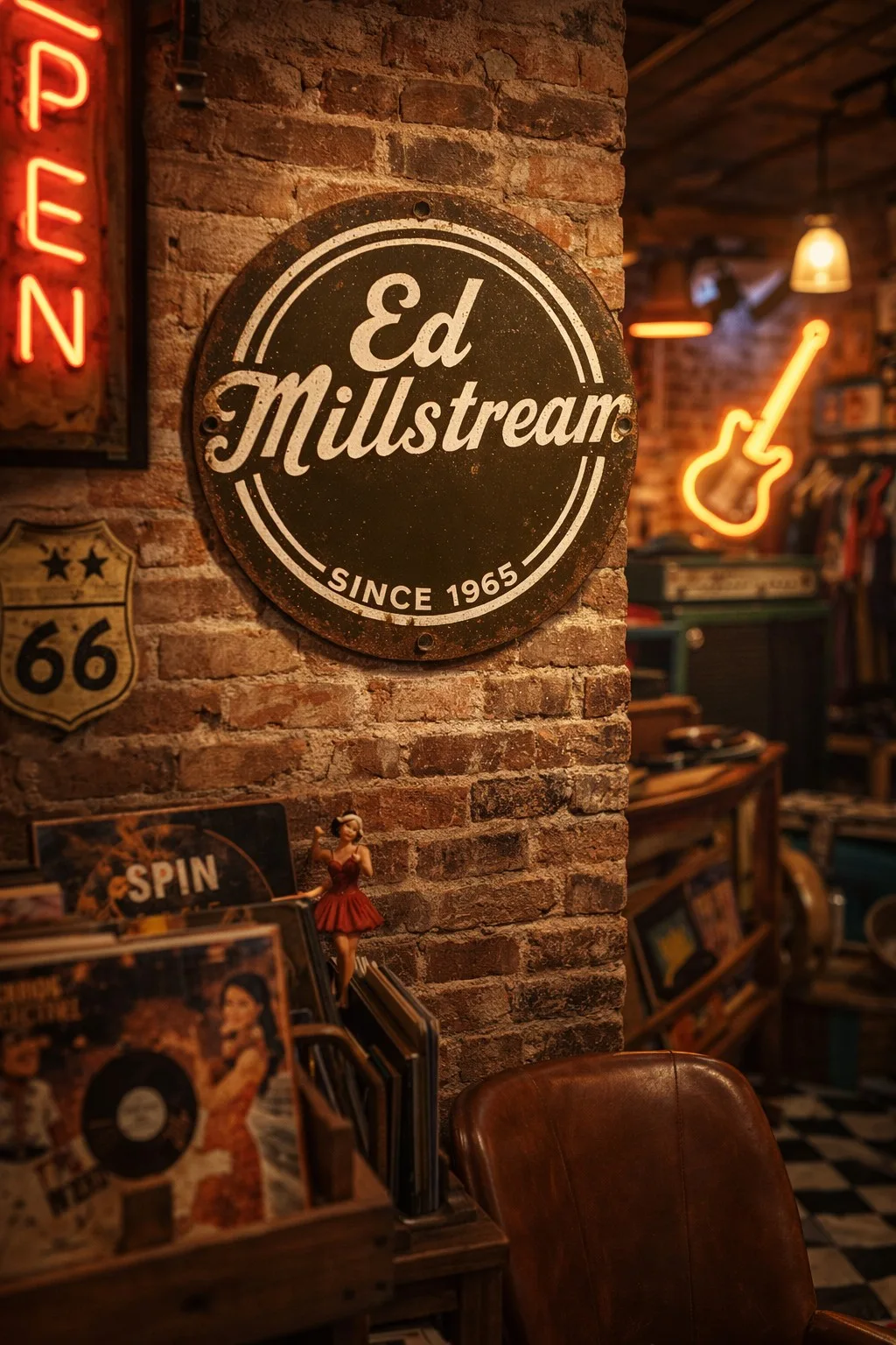 Ed Millstream beeld bij Over Ed